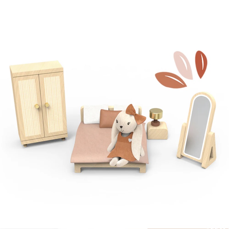 Doll House Bedroom Set