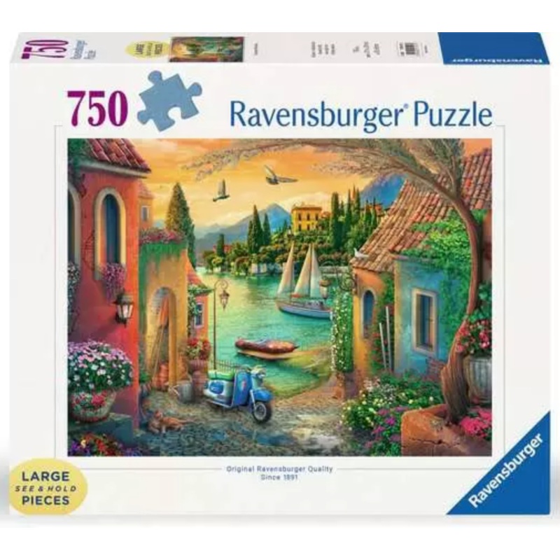 European Villa Views 750 Pc Puzzle
