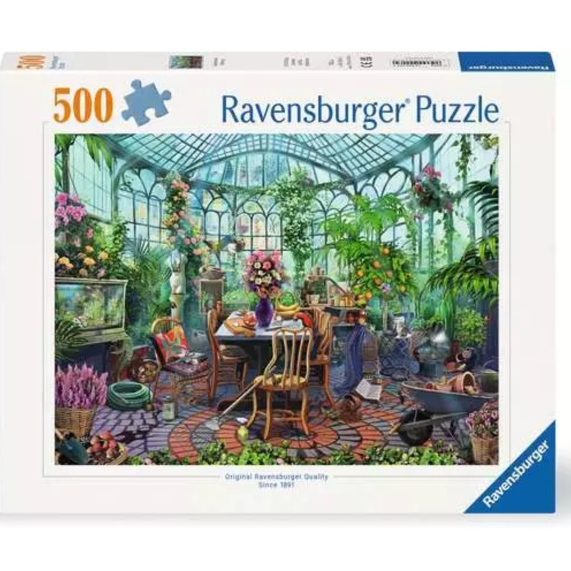 Greenhouse Morning 500 Pc Puzzle
