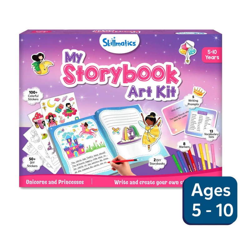 My Storybook Art Kit – Unicorns & Princesses