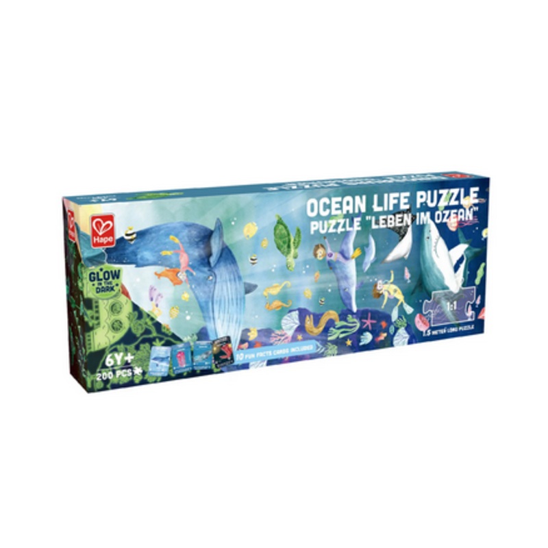 Ocean Life Puzzle – Glow in the Dark