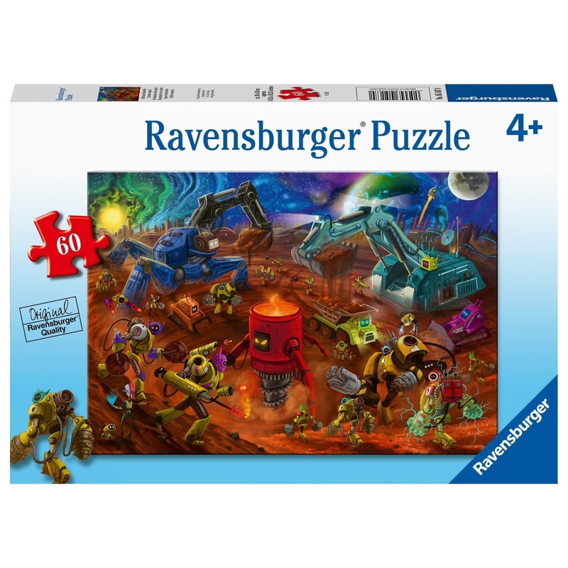 Space Construction 60pc Puzzle