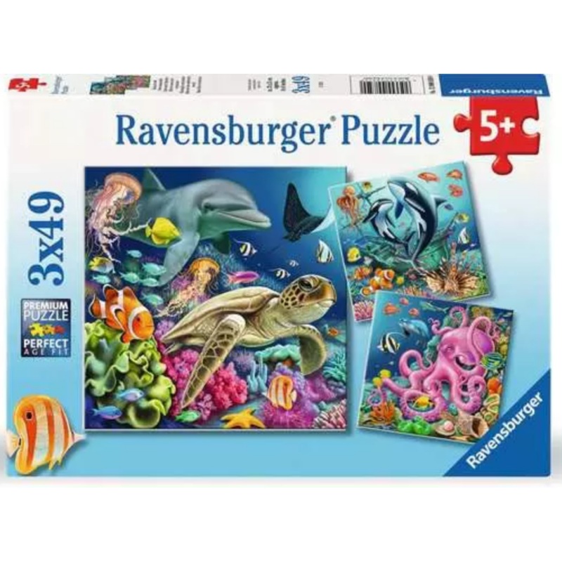 Underwater 3×49 Pc Puzzle