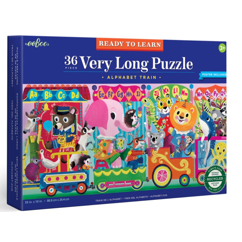 Alphabet Train 36 Pc Very Long Puzzle