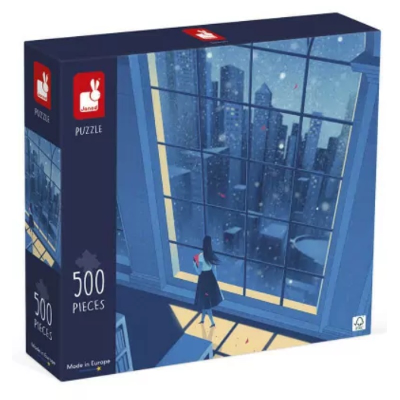 Blue Night View 500 Pc Puzzle