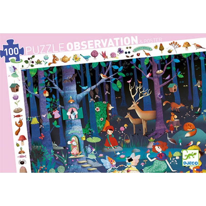 Enchanted Forest 100pc Observation Puzzle