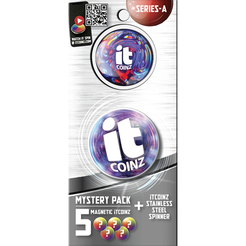itCoinz Spinner & Mystery Coinz 5 Pack