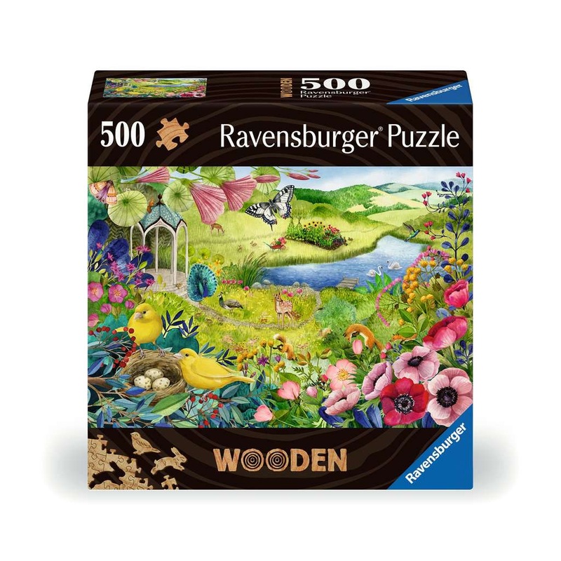Nature Garden Wooden 500 pc Puzzle