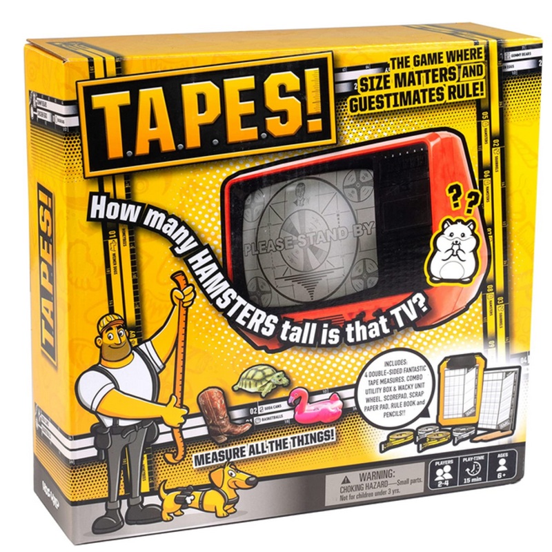 Tapes! – The Game of Wacky Measurements