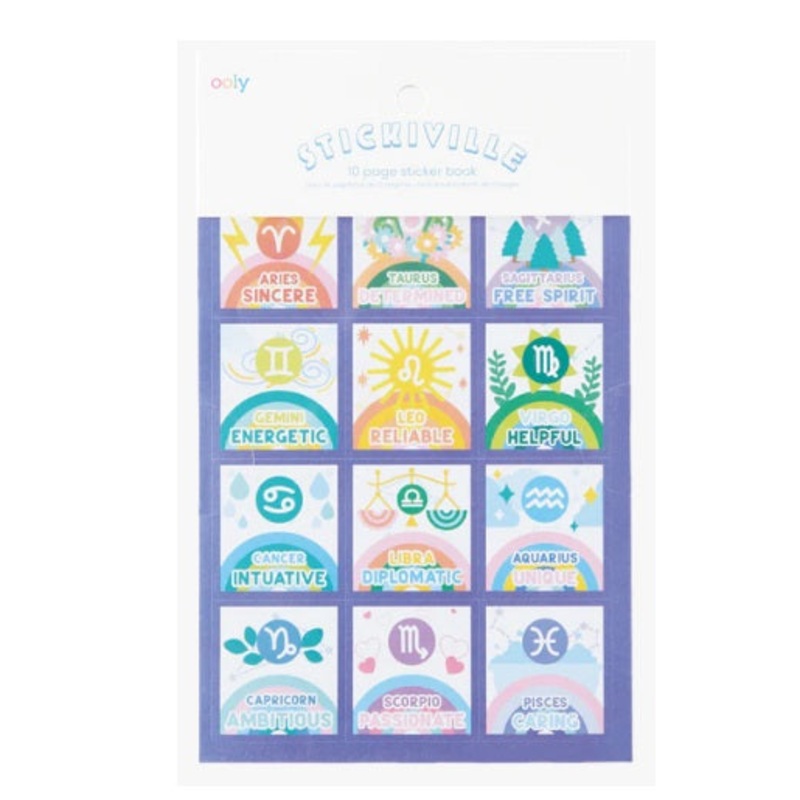 Zodiac Sticker Book