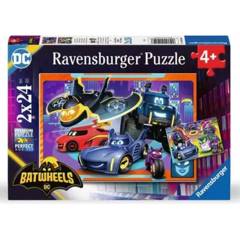 Batwheels 2×24 pc Puzzles