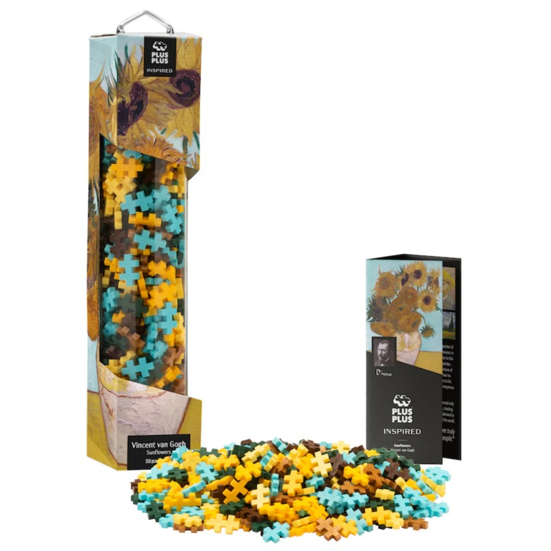 Plus-Plus Inspired – Van Gogh Sunflowers