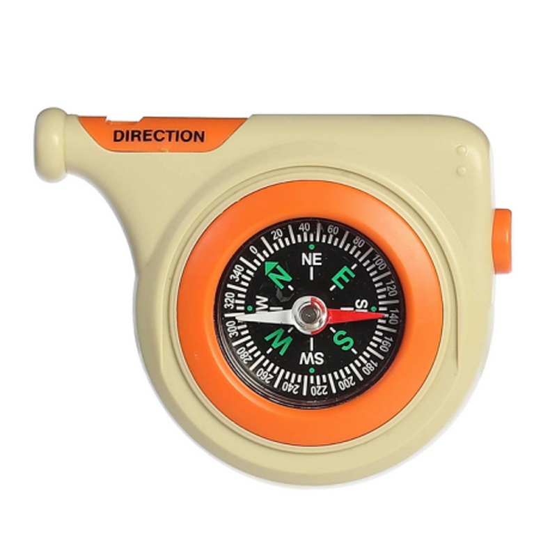 Pocket Compass And Whistle