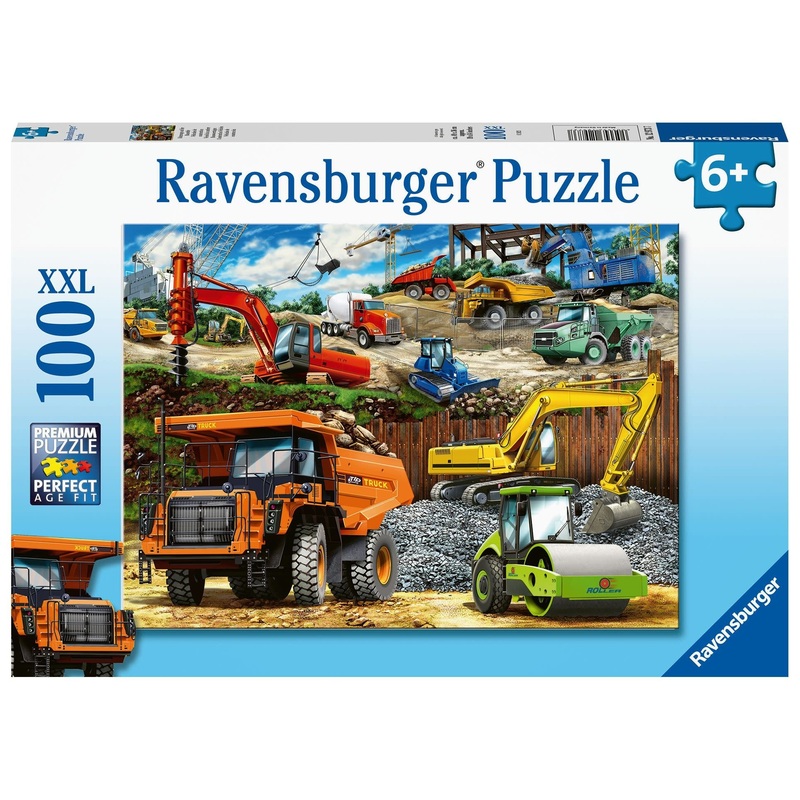 Construction Vehicles 100 pc Puzzle