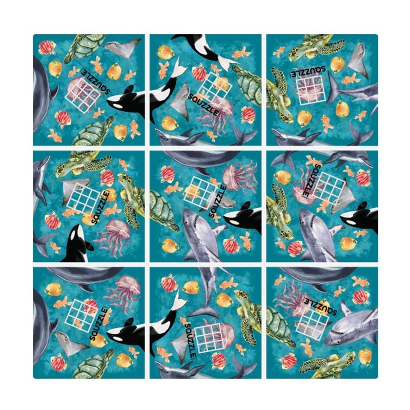 Ocean Life Squzzle Puzzle
