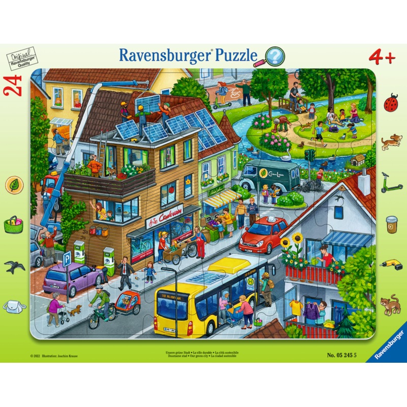 Our Green City 24 Pc Frame Puzzle