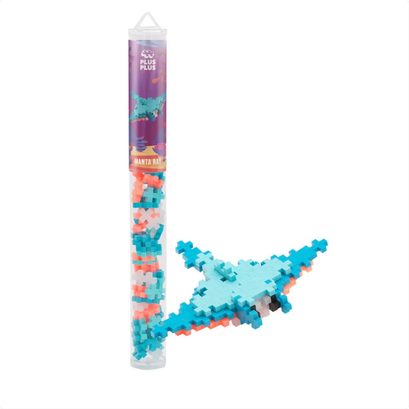 Plus Plus Manta Ray Tube