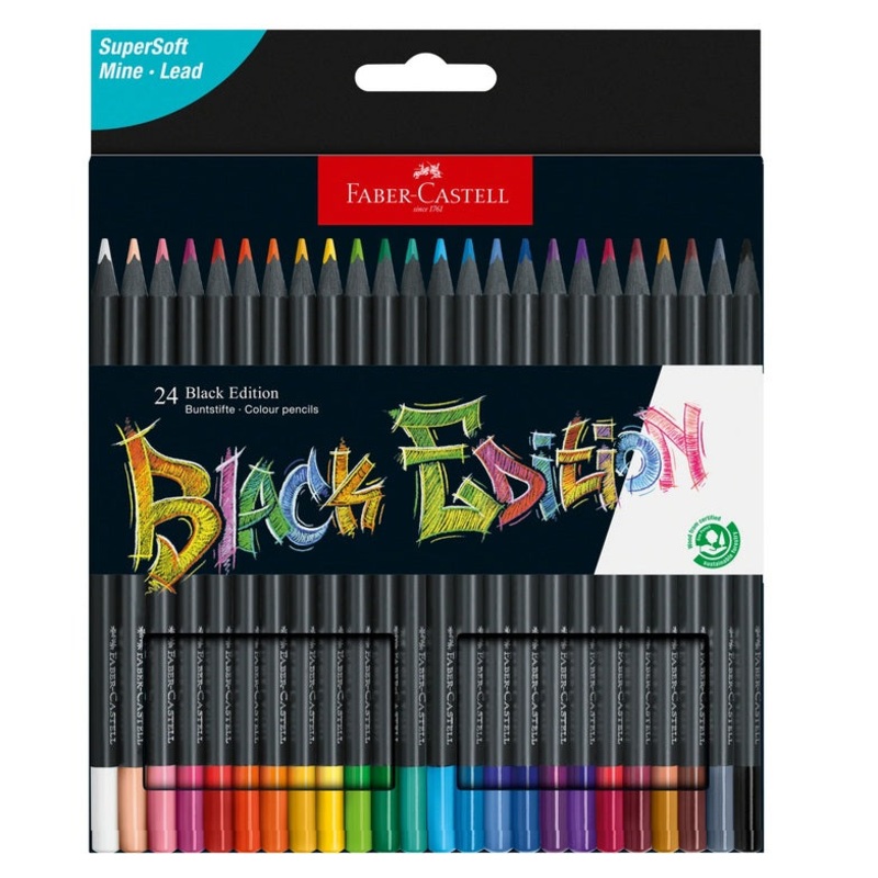 Color Pencils Black Edition 24ct Box