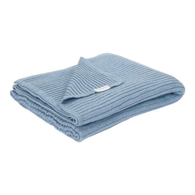 Ledikantdeken – Blauw – Essentials