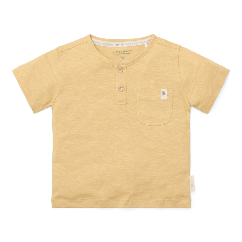 Shirt korte mouw – Geel – Forest Friends