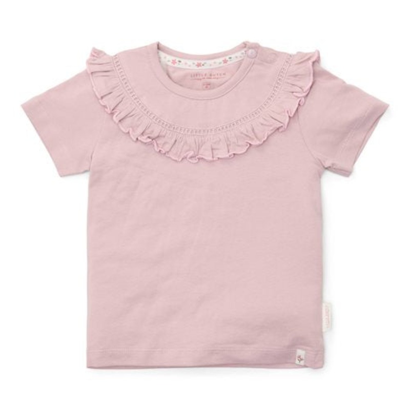 Shirt korte mouw – Paars – Fairy Garden