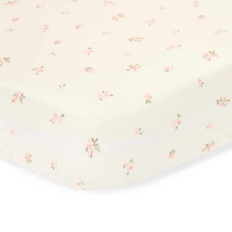 Junior hoeslaken – Wit – Maat Junior – Fairy Garden – Fairy Blossom