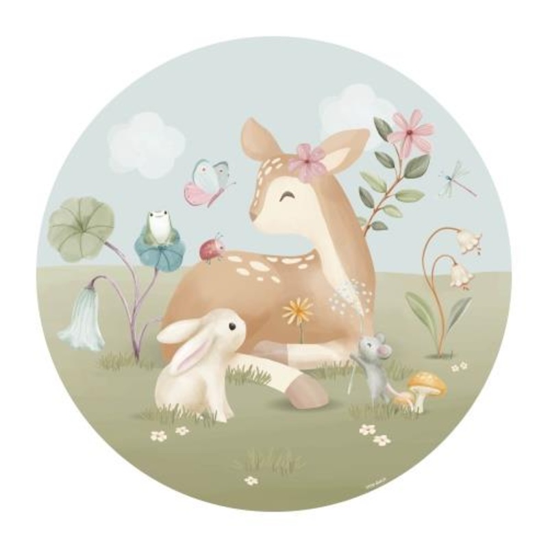 Behangcirkel – Meerkleurig – Fairy Garden