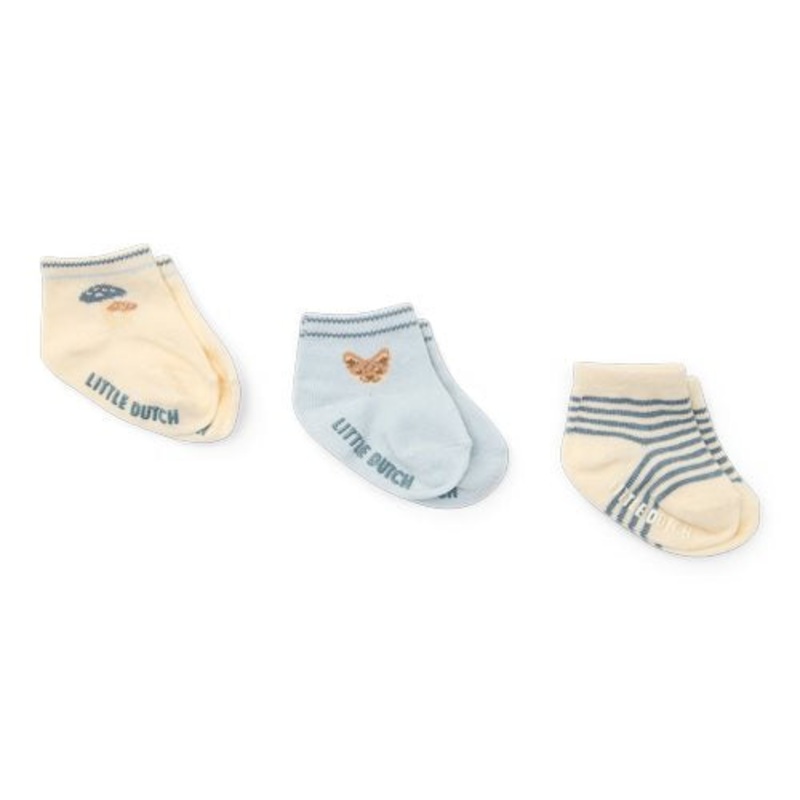3-pack hoge sokken – Meerkleurig – Forest Friends