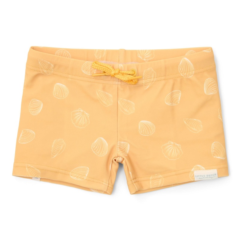 Zwembroek – Geel – Seashells and Stripes