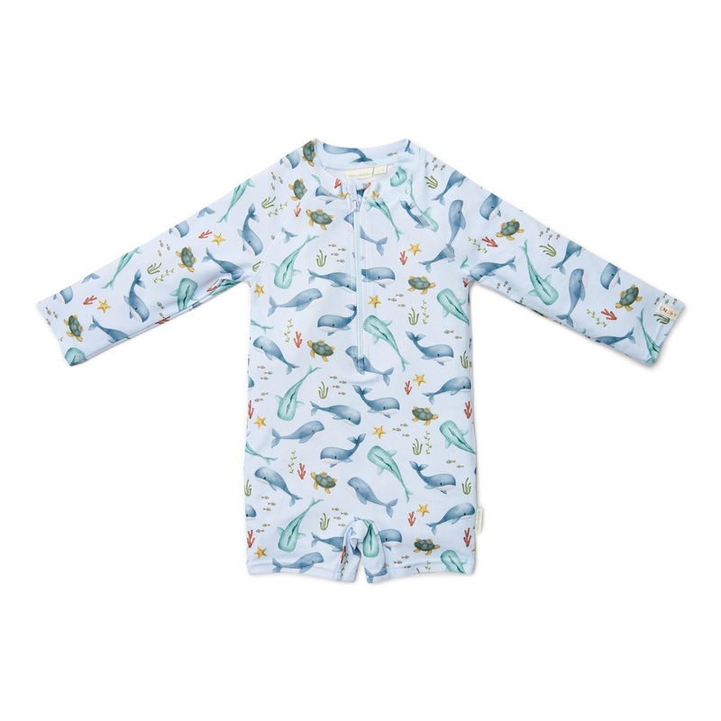 Zwempak lange mouw – Meerkleurig – Sea Life