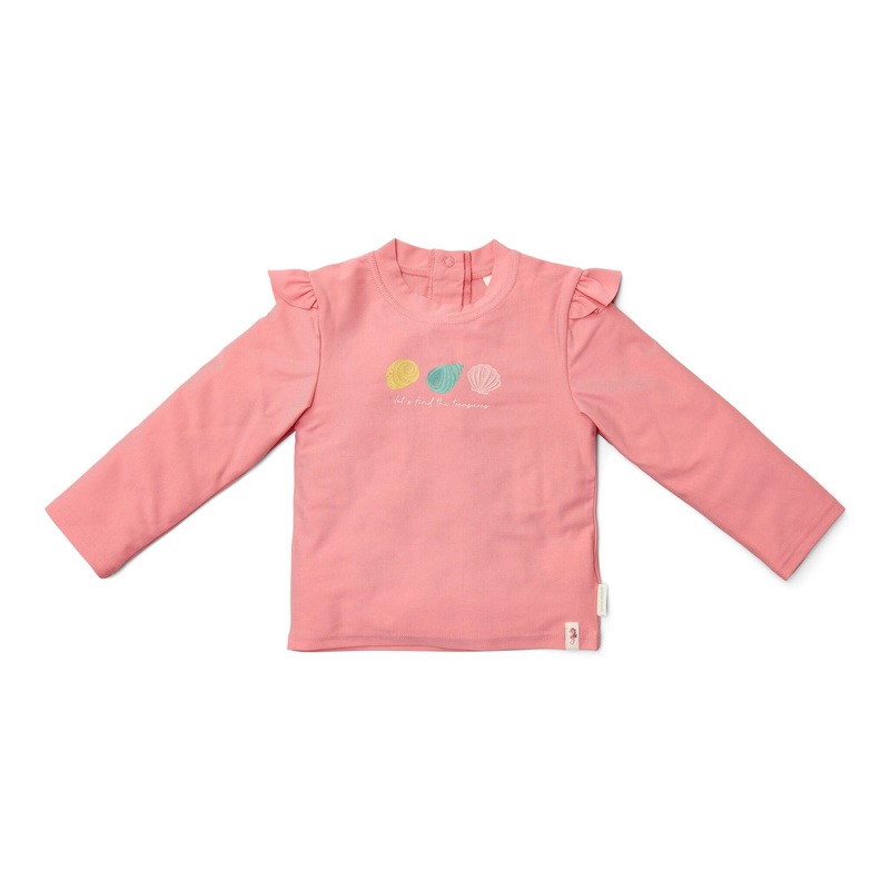 Zwemshirt lange mouw – Roze – Ocean Treasures