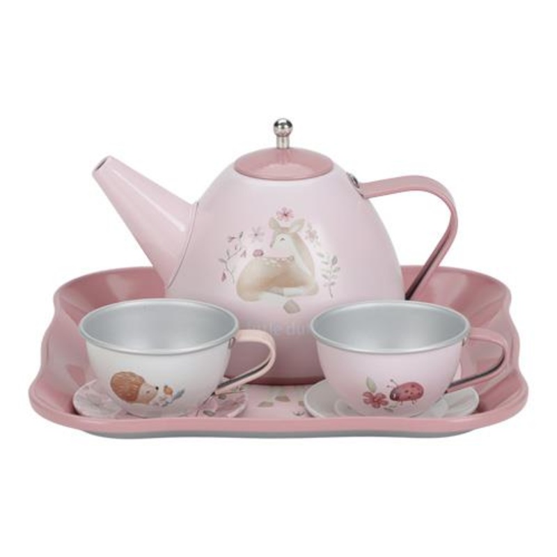 7-delig Theeset – Meerkleurig – Fairy Garden