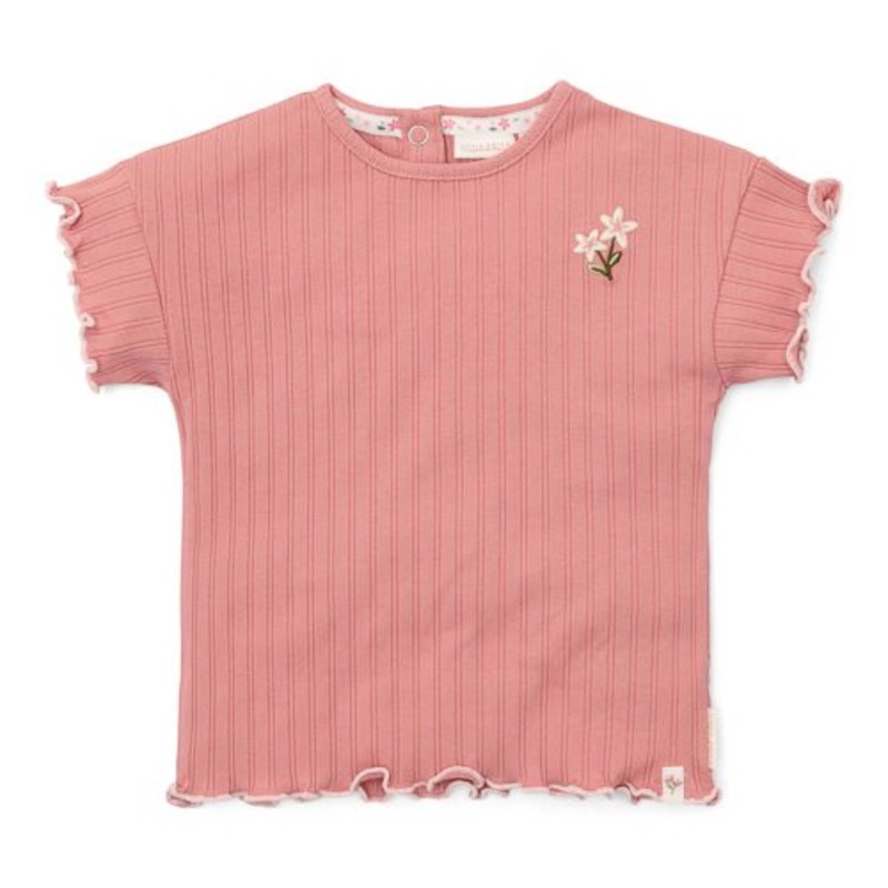 Shirt korte mouw – Roze – Fairy Garden