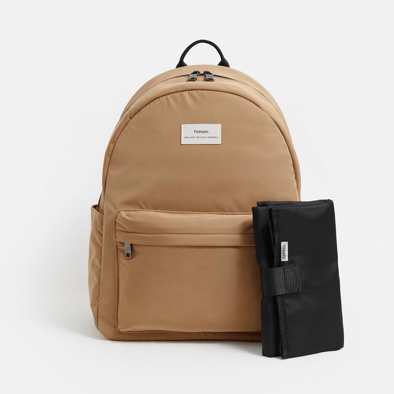 ANA Eco Changing Backpack With Changing Mat – Camel