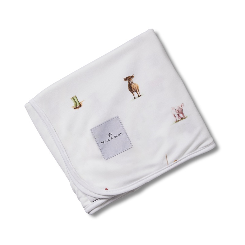 Baby Blanket – Farm