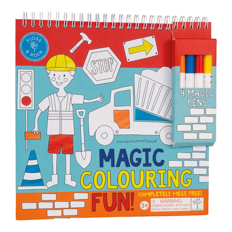 Magic Colouring Fun – Construction