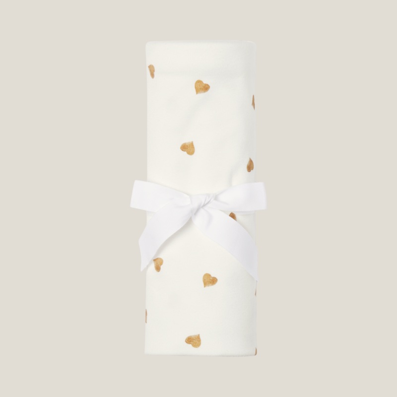 Baby Blanket – Neutral Heart